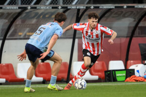 Mitchell van Bergen namens Sparta