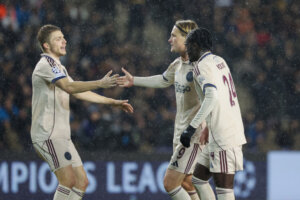 Anton Gaaei, Jorthy Mokio en Kasper Dolberg