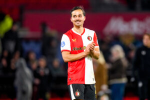 Mats Deijl in het shirt van Feyenoord