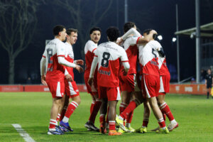 Jong FC Utrecht juicht