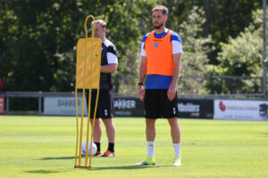 Pawel Bochniewicz op het trainingsveld
