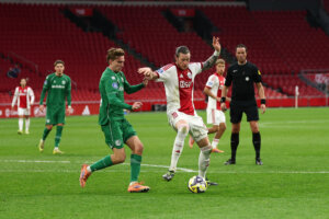 Tygo Land en Wout Weghorst