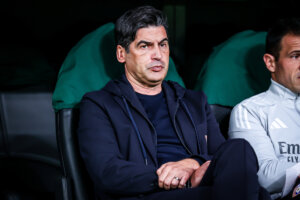 Paulo Fonseca zit op de bank