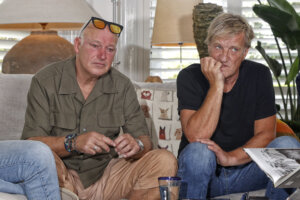 René van der Gijp en Wim Kieft
