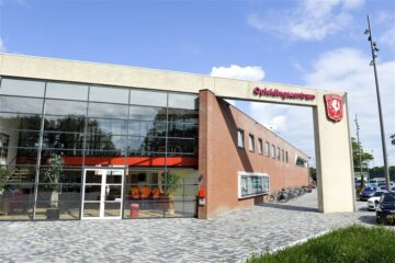 Het trainingscomplex in Hengelo