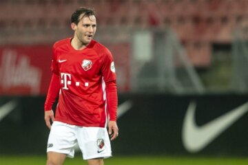 Joris van Overeem in actie bij FC Utrecht
