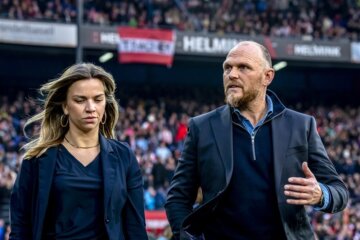 Joseph Oosting in De Kuip