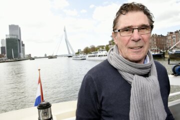 Willem van Hanegem in Rotterdam
