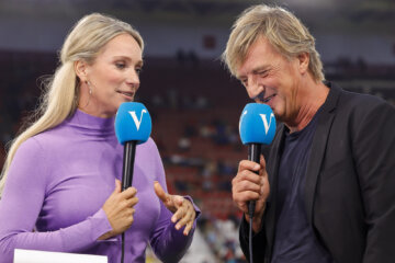 Hélène Hendriks en Wim Kieft bij Veronica