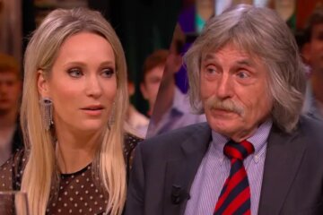 Hélène Hendriks en Johan Derksen