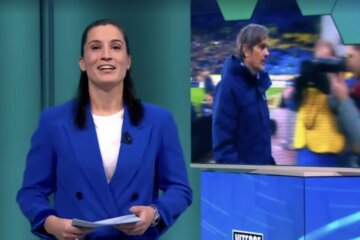 Leonne Stentler bij Studio Sport Eredivisie