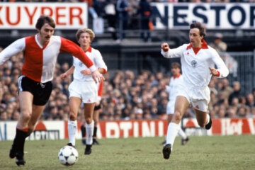 Ivan Nielsen en Johan Cruijff