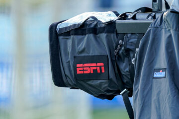 Een camera van ESPN