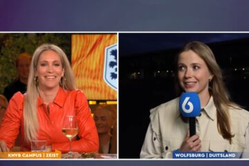 Hélène Hendriks en Noa Vahle bij De Oranjezomer