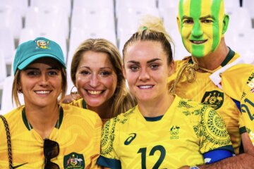 Daniëlle van de Donk, Ellie Carpenter en vader en moeder Carpenter