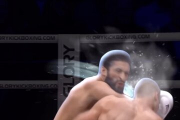 Jamal Ben Saddik slaat Rico Verhoeven