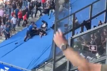 Onrust in het Abe Lenstra Stadion