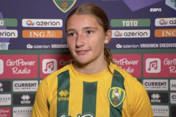 Floortje Bol (ADO Den Haag) bij ESPN