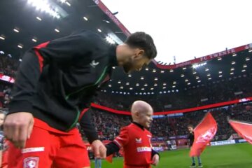 Finn Veldmate met Ricky van Wolfswinkel