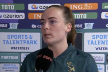 Annouk Boshuizen staat ESPN te woord