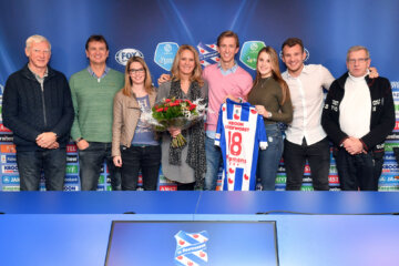 De familie Vlap bij SC Heerenveen