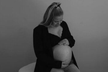 Kika van Es in verwachting