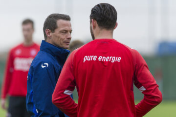 Eric Weghorst in gesprek met Joël Drommel