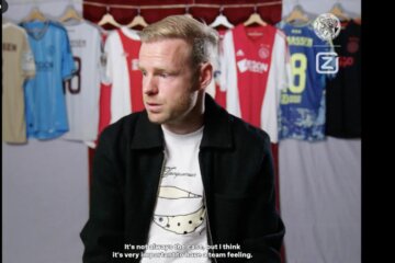 Een emotionele Davy Klaassen