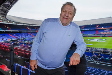 Jan Boskamp in de Kuip