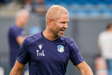 Tommie van der Leegte namens FC Eindhoven