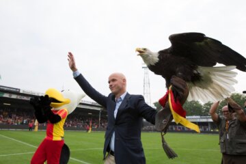 Erik ten Hag bij Go Ahead Eagles