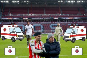 PSV heeft drie spitsen en zij zijn allemaal geblesseerd...