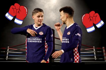 Joey Veerman en Ivan Perisic 'in de boxring'