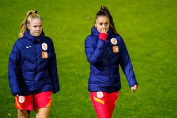 Kika van Es en Lieke Martens in 2022