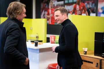 Hans Kraay jr. en Arnold Bruggink