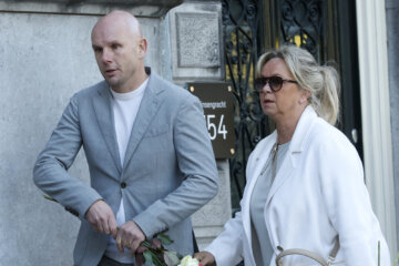 Jan van Halst met partner Karin