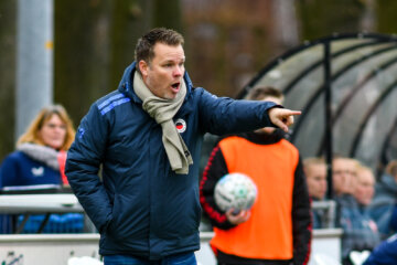 Richard Mank langs de lijn