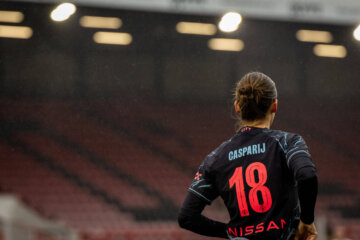 Kerstin Casparij namens Manchester City