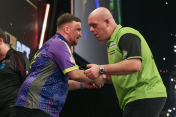 Van Gerwen en Littler