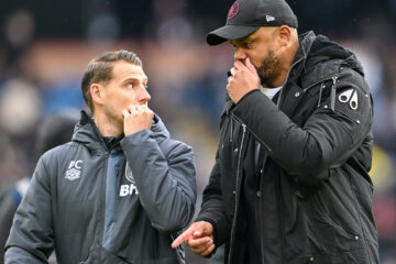 Piet Cremers en Vincent Kompany