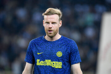 Davy Klaassen in het shirt van Inter Milan