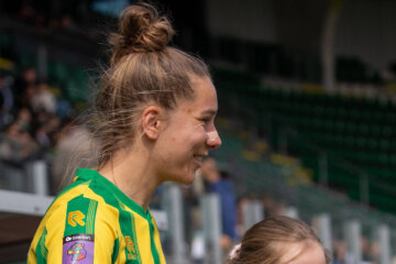Lysanne van der Wal bij ADO Den Haag