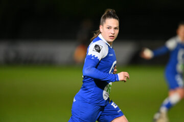 Elfi Maass in actie namens KAA Gent