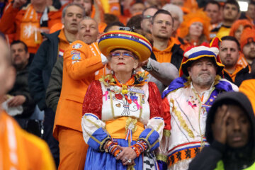 Supporters van het Nederlands elftal