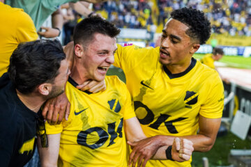 Dominik Janosek en Aimé Omgba