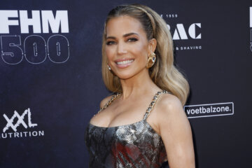 Sylvie Meis bij de uitreiking van FHM