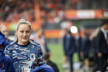 Wieke Kaptein bij de OranjeLeeuwinnen