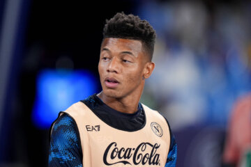 David Neres bij Napoli