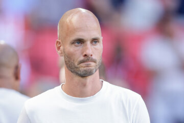 Go Ahead Eagles-trainer Paul Simonis