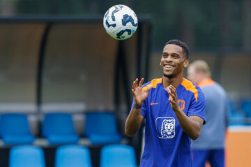 Jurrien Timber bij Oranje